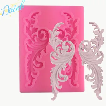 

Doinb Retro court relief shape, silicone soft candy mold cake decorating tool candy chocolate Soft Candy Mold