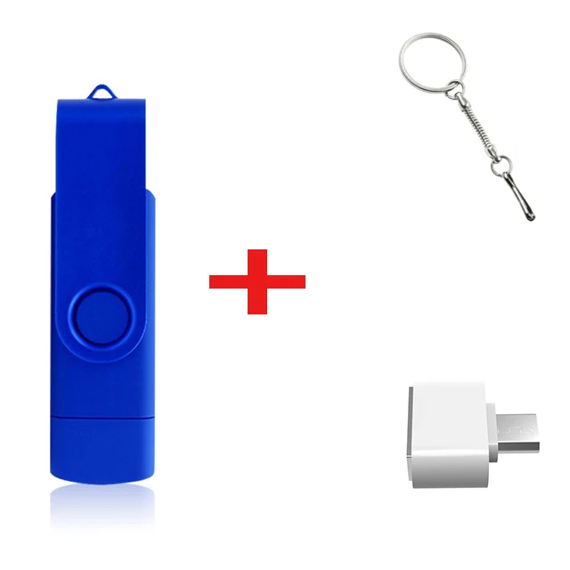 USB флеш-накопитель 128 Гб 64 Гб cle usb флеш-накопитель 32 Гб оперативной памяти, 16 Гб встроенной памяти, флэш-накопитель 8 ГБ 4 ГБ мини USB 3,0 флеш-накопитель диск для микро-чехол для телефона - Color: free micro adapter
