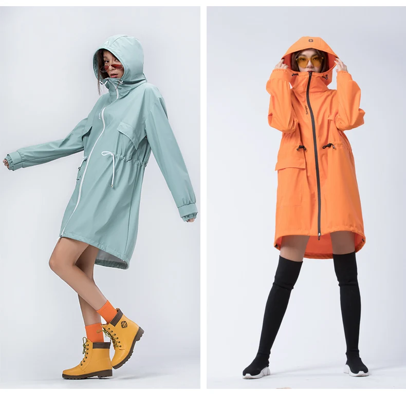 chuva poncho jaqueta feminina blusão manteau femme idéias de presente
