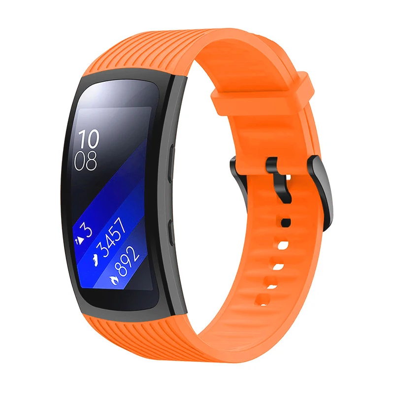 Официальный силиконовый ремешок для часов samsung gear Fit2 Pro фитнес-часы ремешок для samsung gear Fit 2 Bracelet браслет