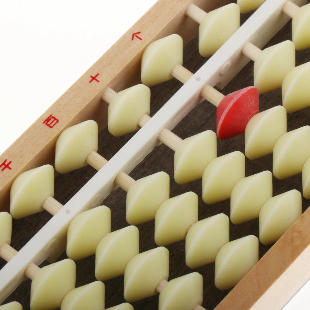 Vintage Style Abacus - Professional 17 Column  Calculator without Reset Button Craftsmanship