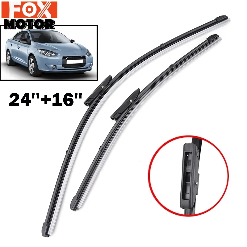 Щетки стеклоочистителя Misima для Renault Fluence 2011 2012 2013 2014 2015 2016 2017 24 &quot16&quot подходят