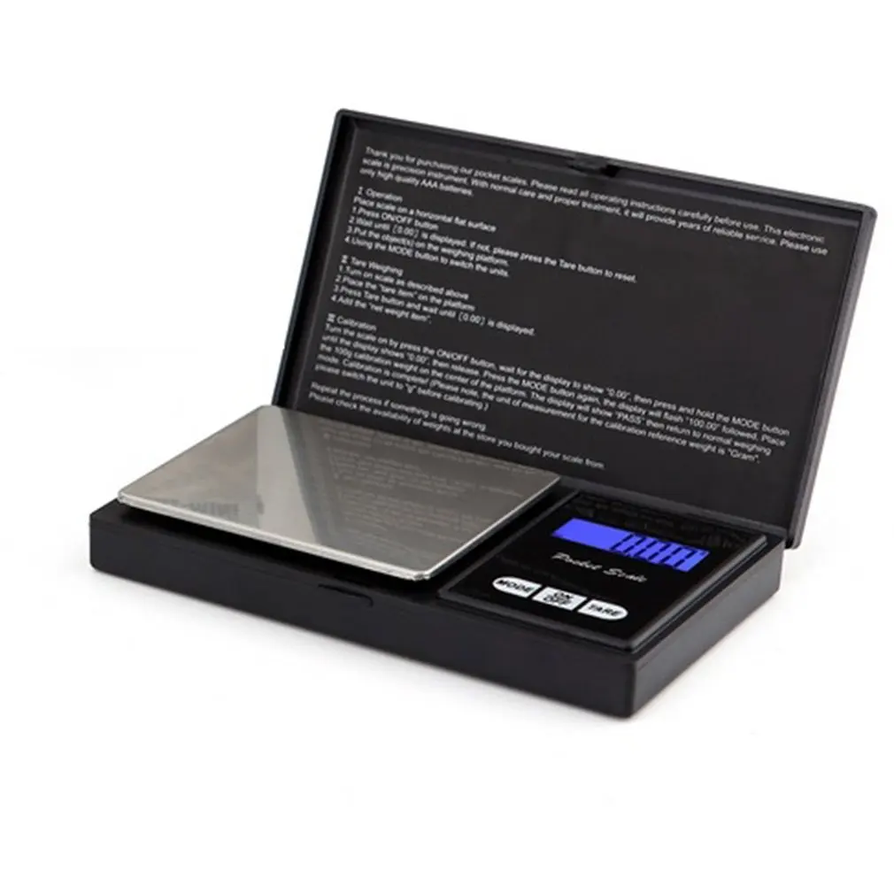 

Mini Electronic Jewelry Scales Precision Libra Scale Weight Scale Portable Palm Balance Digital Scale Weighing Machine