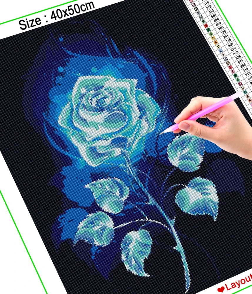 5D DIY Diamant Schilderij Bloemen Home Decor Volledige Boor Vierkante Foto Van Strass Mozaïek