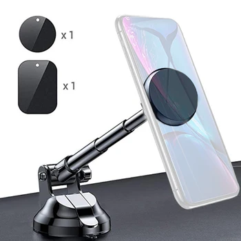 

Car Accessories Adjustable Magnetic Dashboard Windshield Phone Holder Car Phone Bracket for GPS Phones Support