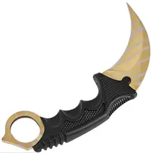 Csgo игра коготь нож полосатый коготь нож цвет титан волшебное колье с кулоном в виде скорпиона нож мачете контр-Страйк Коготь прямой нож