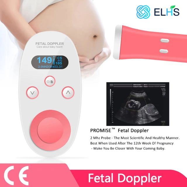 Detector de sónar Fetal para mujeres embarazadas, Monitor de pulso Fetal  portátil sin radiación para bebés bebes bebé mujer ultrasonido ecografo  portatil hogar ultrasonido portatil ecografo portatil medico cole -  AliExpress