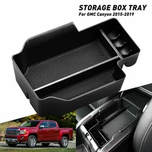 1 шт. автомобильный Автомобильный Центральный консоль Органайзер лоток коробка для хранения для Chevrolet Colorado- GMC Canyon- автомобиль-Стайлинг
