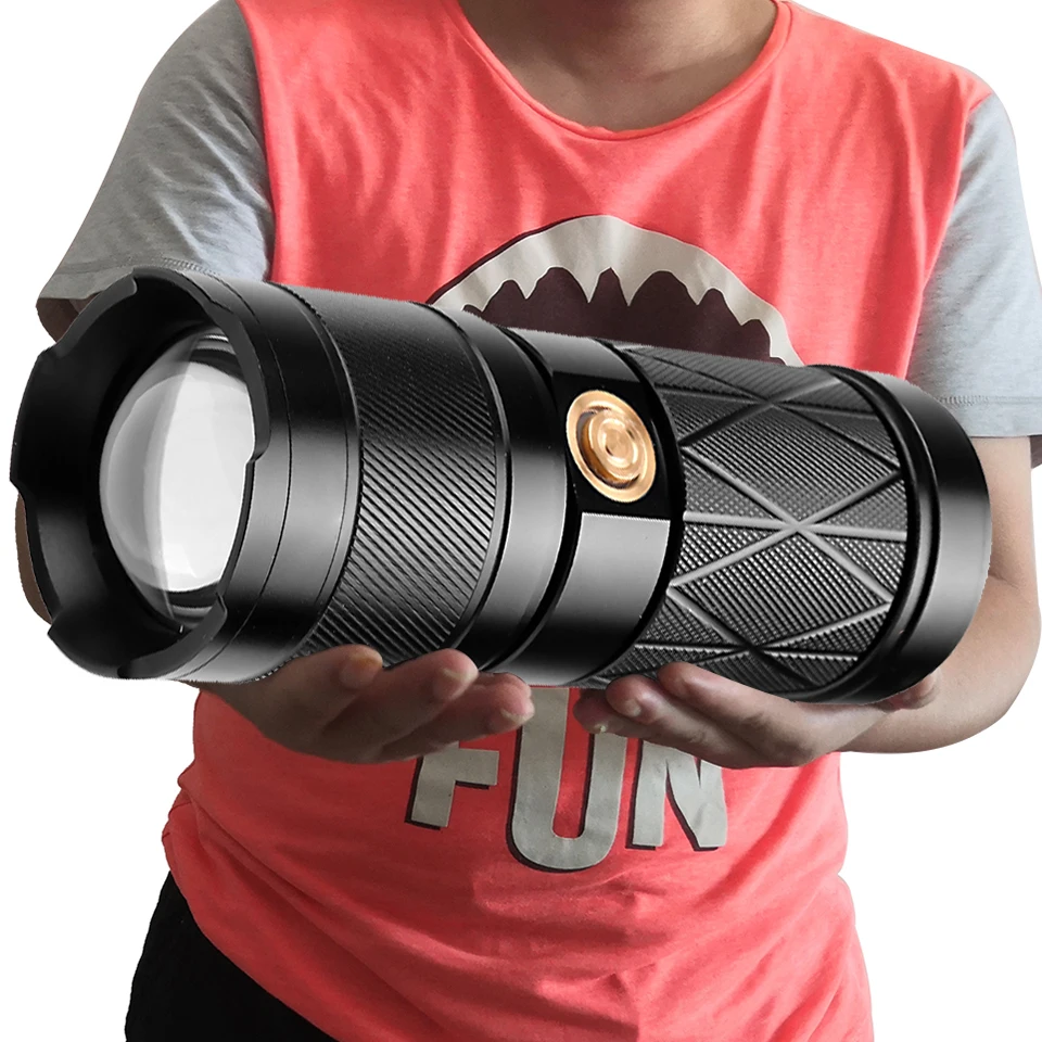 XHP90 2 Super Bright Doppio Led Testa della Torcia Elettrica 