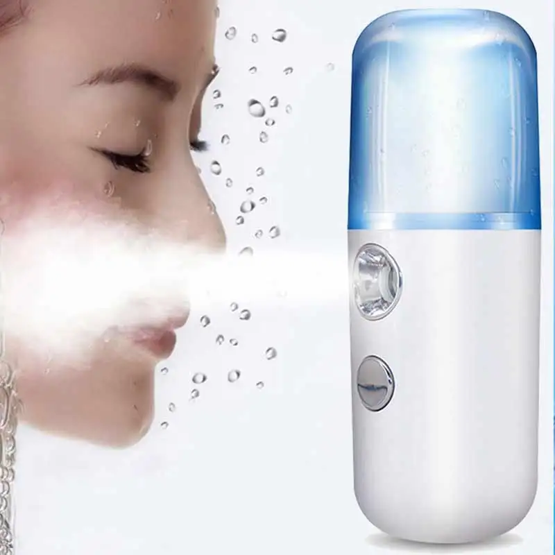 

Mini Nano USB Facial Sprayer Cooling Mist Sprayer Beauty Skin tool Moisturizing Facial Humidifier Anti-aging Wrinkles Exquisite