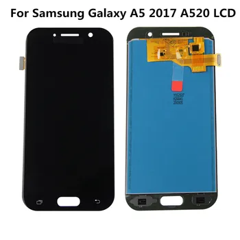 

100% Tested LCD For Samsung Galaxy A5 2017 A520F SM-A520F A520 LCD Display Monitor Touch Screen Digitizer Glass Assembly