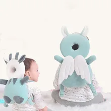 Большая детская подушка для защиты головы, подголовник для малышей, подушка для шеи, милое животное, олень, пчела, ангел, мультяшная Подушка для кормления, защита от падения