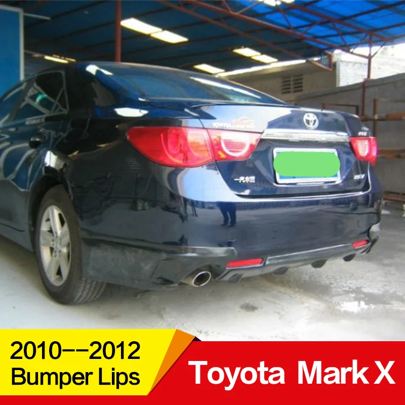 

Use for Toyota mark X Rear Bumper Lips 2010 2011 2012 year rear Body kit rear bumper Accessorie