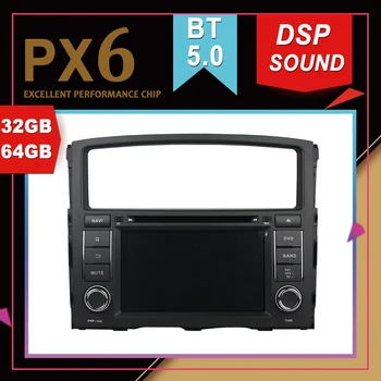 

Rockchip PX6 Processor Android 9.0 Car Multimedia GPS For MITSUBISHI PAJERO 2006-12 DSP Sound Navigation Tape Recorder Radio