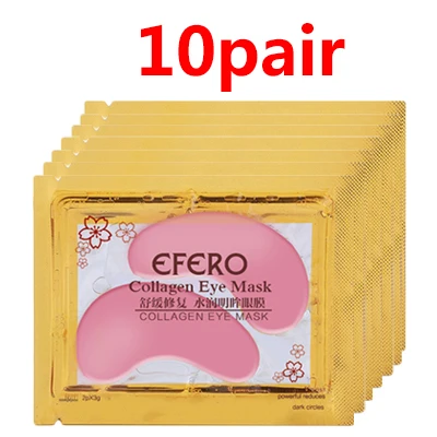 Eye Patches Hyaluronic Acids Microneedle Eye Pads Moisturizing Wrinkles Fine Lines Dark Circles Removal Collagen Eye Mask Patch 10Pair K147 P