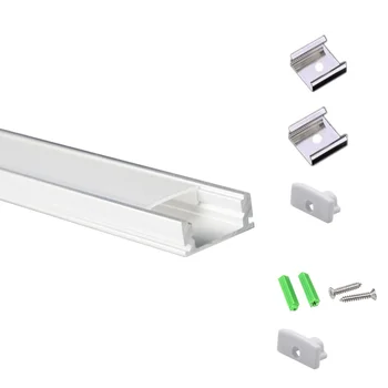 5-30 대/몫 12mm 알루미늄 프로파일 Led 바 빛 채널 스트립 천장 테이프 하우징 주방 캐비닛 방수
