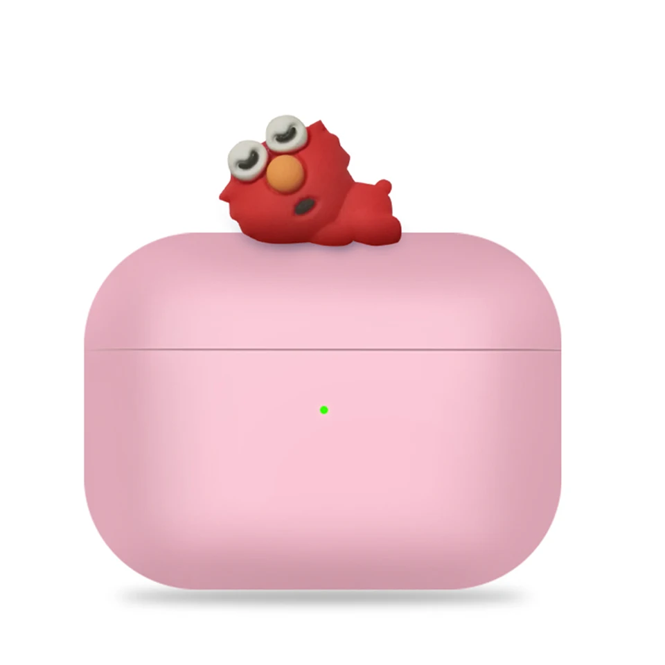 K Милый DIY 3D мультяшный Кролик Медведь силиконовый чехол для Apple Airpods Pro Чехол Bluetooth чехол для наушников для AirPods 3 Аксессуары Чехол - Цвет: K