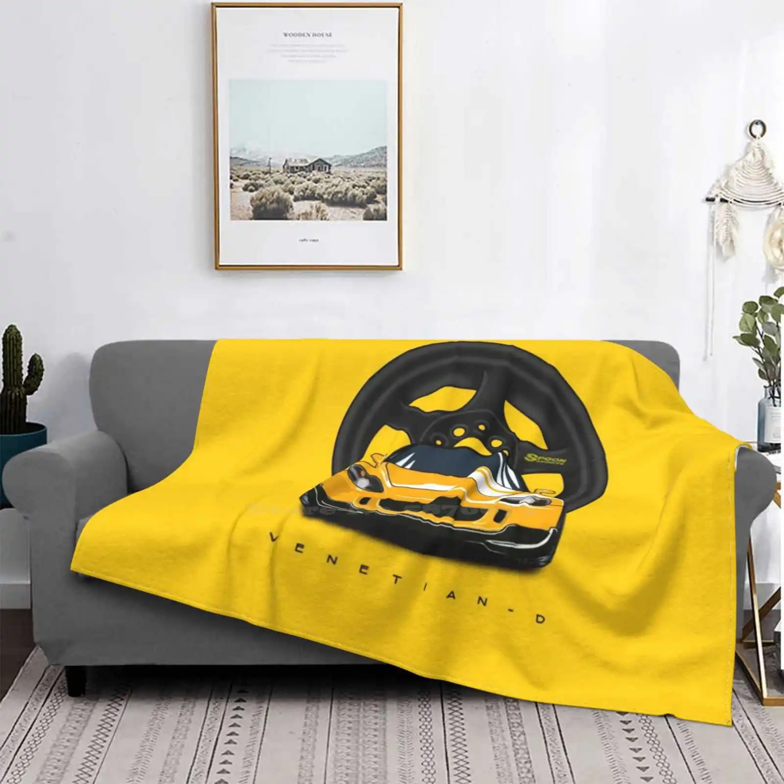 

Yellow Air Conditioning Soft Blanket S2000 Venetian D Yellow Car Vtec Sportcar Jdm Spoon Initial