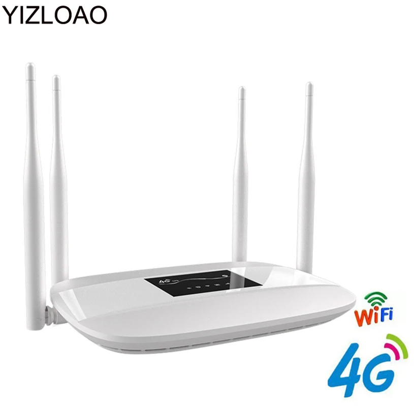 YIZLOAO 4G/Wifi антенна автомобильный Lte CPE роутер 300 Мбит/с Мобильная точка доступа 4G