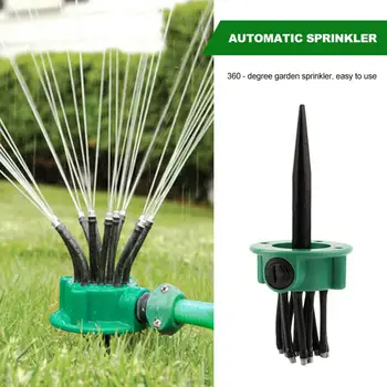 

360 Degree Garden Automatic Sprinkler Lawn Gardening Irrigation Tool can be Adjusted at Any Angle Spray Watering Nozzle