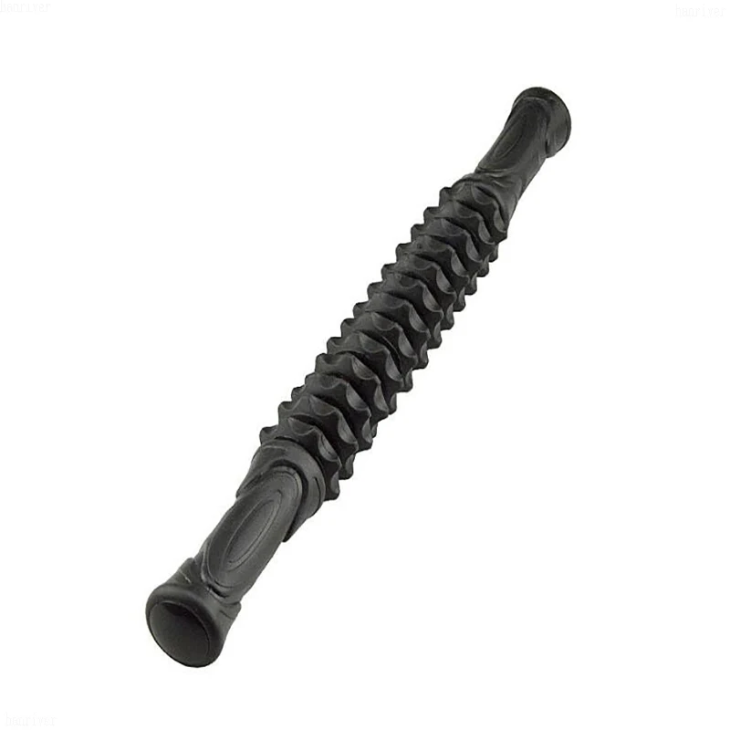 HANRIVER Deep muscle massage stick yoga teaching fascia muscle relaxation massage shaft roller gear