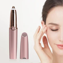 ANLAN электрический триммер для бровей мини бритва для бровей портативный Эпилятор ручка для удаления волос безболезненная бритва для женщин эпилятор для лица