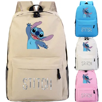 

High Quality Stitch Back to College Bags Students School Book Rucksack Fashion Popular Pattern Backpack for Women Girls Teens