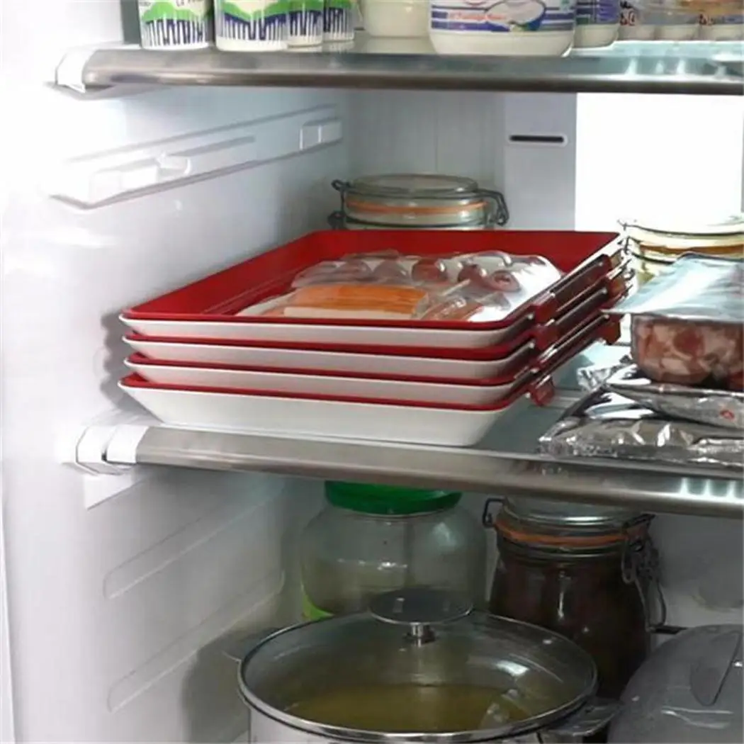 Пакеты для ланча сервировка десерта поднос сохранение продуктов в свежем состоянии разделитель холодильник кухонный Органайзер