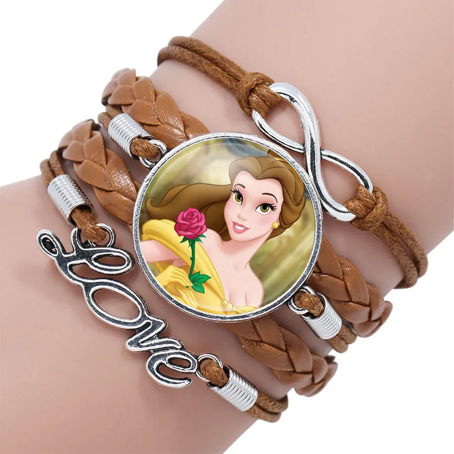 Frozen 2 Elsa Anna Princess Cartoon Bracelet