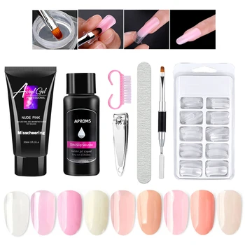 

30ML Poly Nail Gel UV Nail Gel Builder Nail Gel Acrylic Gel Crystal Nail Extension Acrylic Nail Gel Polish Professional Nail Gel