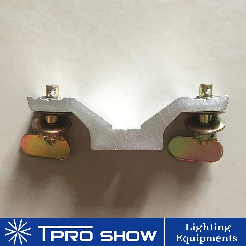 4 Pieces Moving Head Light Fast Lock Stage Clamps Aluminum Hook 106mm Pitch Turn Bracket Mount For Martin Mini Mac LED DJ Lights
