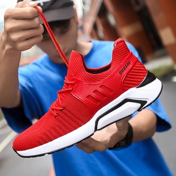 

Men Shoes Fashion Comfortable Men Casual Shoes Brand Outdoor Men Sneakers Lace-up Walking Shoes Flats Zapatillas Hombre