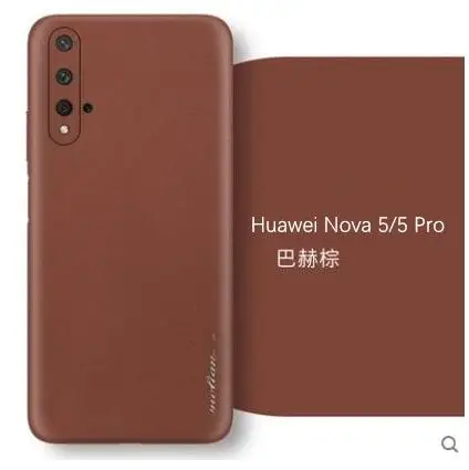 Роскошный чехол huawei nova 5 pro из натуральной кожи 360 градусов, кожаный чехол для телефона huawei nova 5 5i, приклеенный чехол
