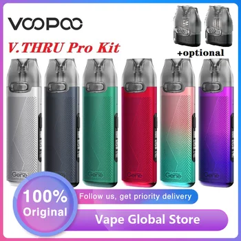 

Original VOOPOO V.THRU Pro Pod Vape Kit 900mAh Battery 3ml V THRU Pro Cartridge 0.7ohm/1.2ohm Coil E-cig Vapor vs Drag X/ OSMALL