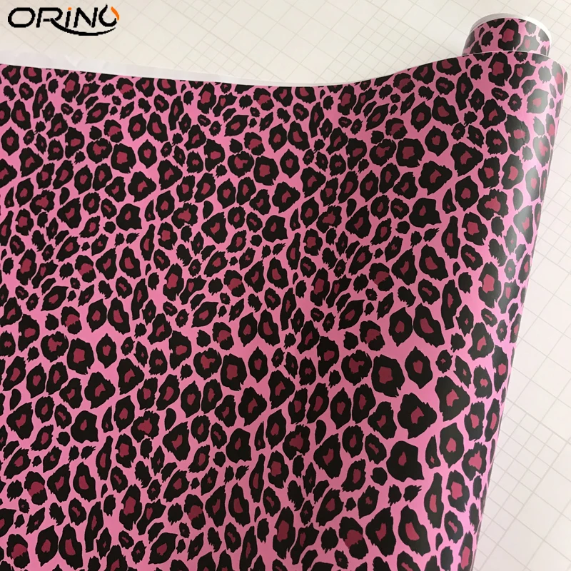 Leopard Printed Vinyl Wrap Sticker-4