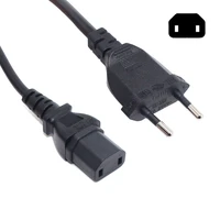 Universal 2Prong Stecker Zu IEC320 C17 Weibliche Adapter AC Power Kabel Für PS4 Pro EU/UNS Standard netzteil Ladekabel