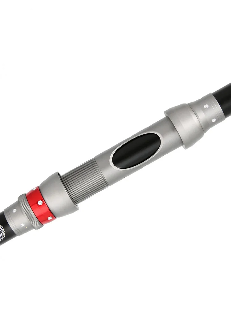 FRP морская удочка, 2,1 М-3,6 м, для серфинга, литье, удилище, литое металлическое сиденье колеса, жесткое зубчатое снаряжение, телескопическая удочка, длинный бросок