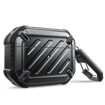 

SUPCASE UB Pro Designed For Airpods Pro Case 2019 Full-Body Rugged Protective Cover with Carabiner For Apple Airpods Pro (2019)