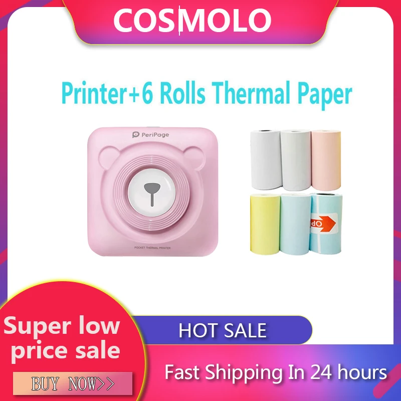 Peripage Bluetooth Foto Printer Mini Pocket Thermische Sticker Printer Voor Android Ios Mobiele Telefoon Handheld Label Afdrukken Usb