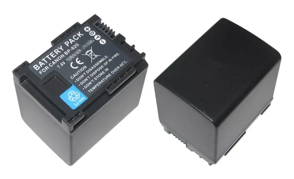 BP-820, BP820, BP-828, BP828 полный декодированный Аккумулятор для Canon фотокамера VIXIA HF G30, G40, XA20, XA25, XA35