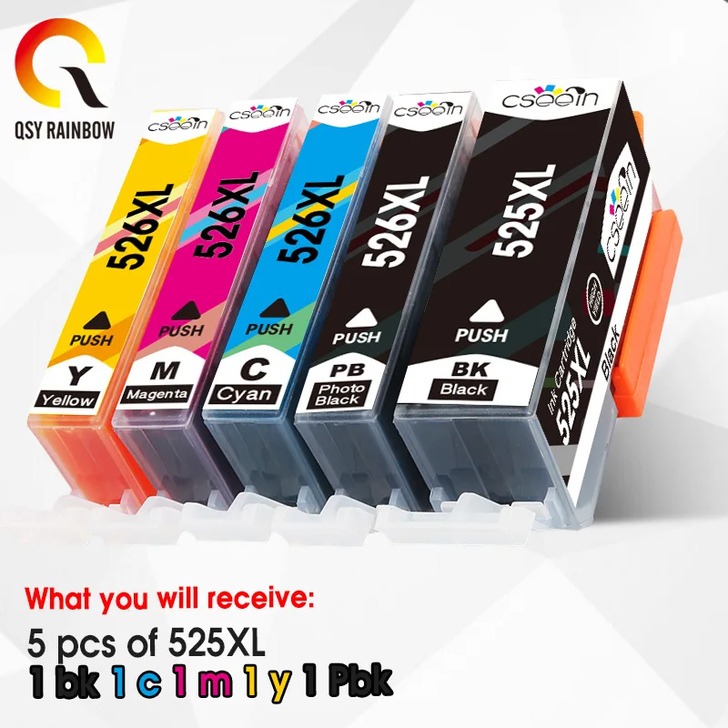 PGI 525 CLI 526 для Canon чернильный картридж PIXMA iP4850 MG5150 MG5250 MG6150 MG8150 MG5350 MG6250 MG|Чернильные