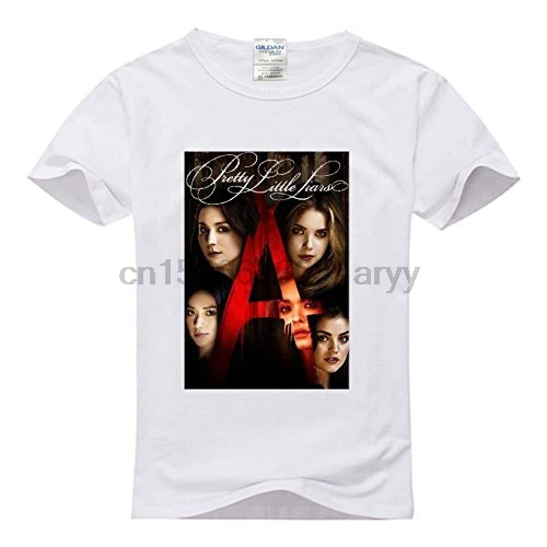 Мужская классическая футболка из 100% хлопка с Pretty Little Liars |