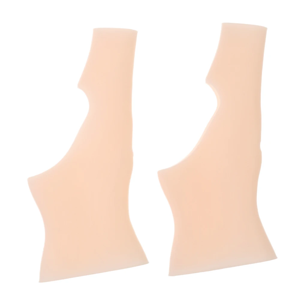 2pcs/1Pair Silicone Gel Wrist Hand Thumb Support Brace Compression Gloves for Hand Perfect for Carpal Tunnel Arthritis Pain Ease
