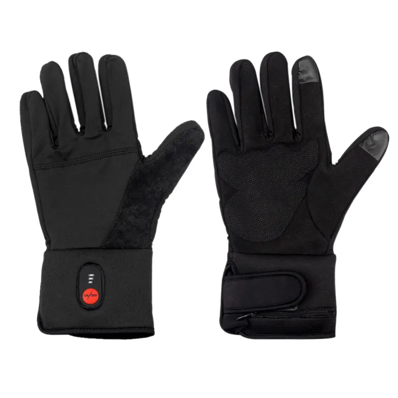 M or L Touch screen leather gloves sports riding ski gloves women electric gloves warm non-slip gloves - Цвет: M or L