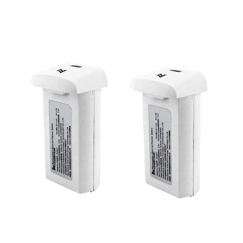 2 PCS White