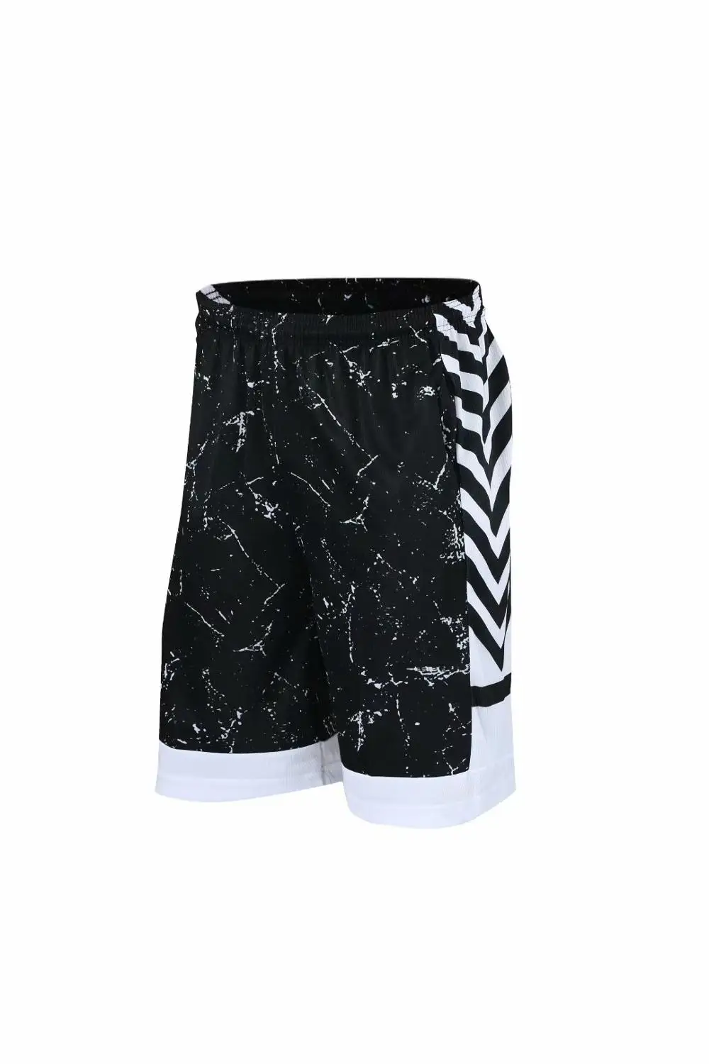 Basketball Shorts for Men Breathable Camouflage Running Shorts Loose Training Gym Fitness Sports Short Trousers Men with Pocket - Цвет: 9910 black