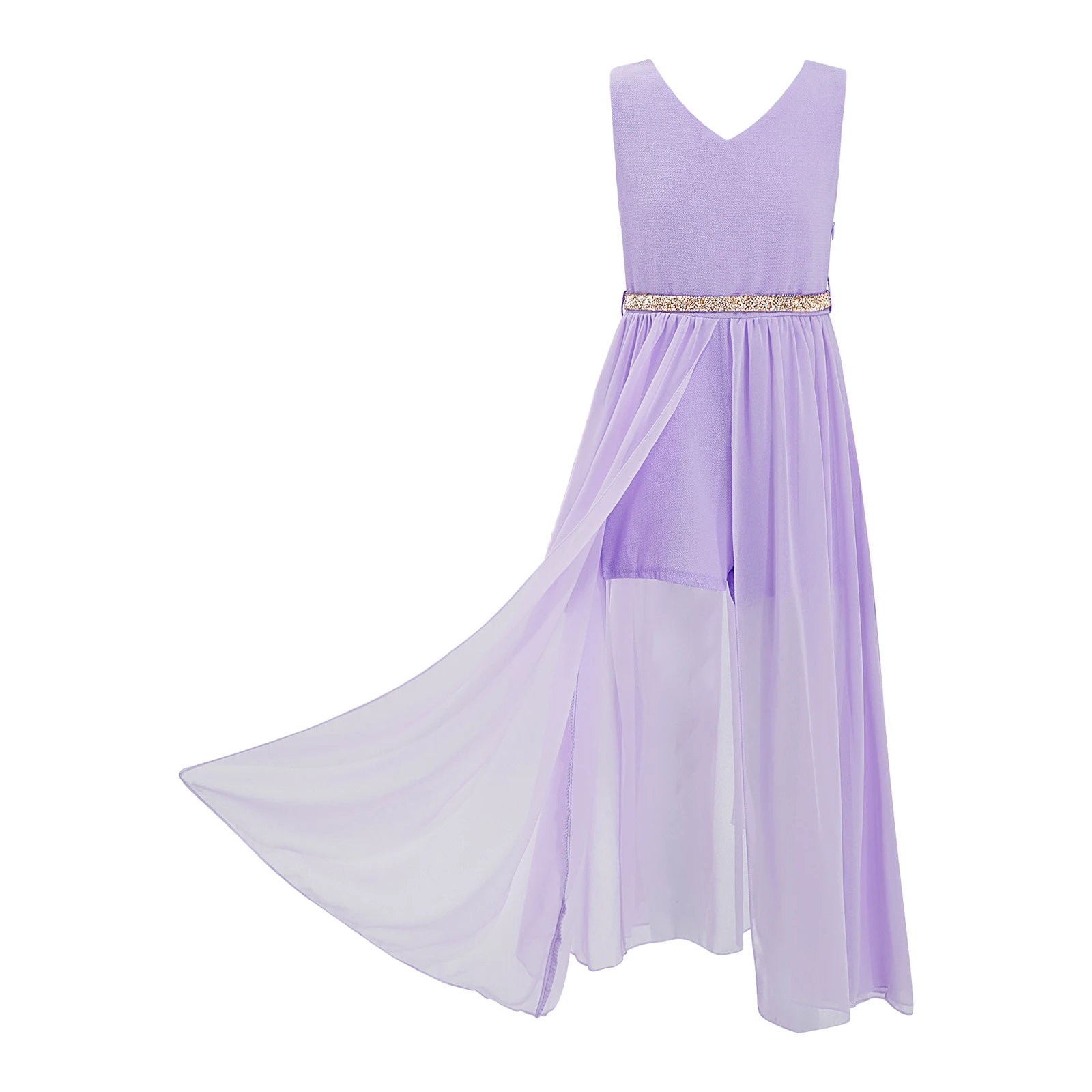 Ű ҳ μҸ V  ª  Ʈ Romper Maxi Dress With Sparkly Crystals  ȸ б   Ƽ  Ʈ