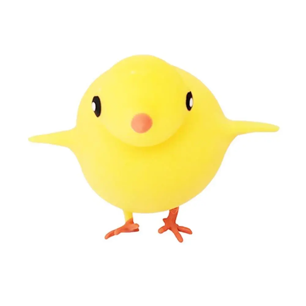 chick Популярная детская креативная мягкая игрушка из пластика Tpr воздушный шар для животных Tpr маленький животный похлопывающий шар мягкая пластиковая игрушка для наполнения - Цвет: chick