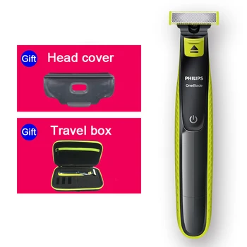 

Philips OneBlade Small T-Knife - Electric Shaver Protective Clean Shaving, rechargeable, Wet and Dry QP2527/10 with Easy Catch