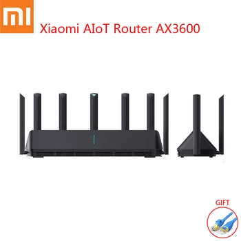 

Xiaomi AIoT WiFi6 Router AX3600 Home Gigabit Port 5G Dual Frequency 3000M Wireless Rate Large Apartment Through The Wall King